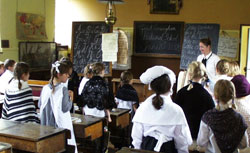 Great Cressingham Victorian School - The classroom
