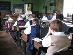 Great Cressingham Victorian School - The classroom